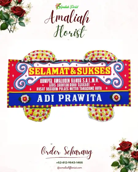 Papan Bunga Ucapan Selamat Gardusayang
